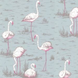 Cole and Son behang Flamingos 95-8044